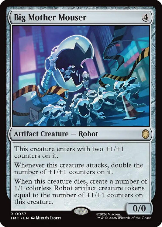 Image for Big Mother Mouser (37) (Teenage Mutant Ninja Turtles) - Magic: The Gathering