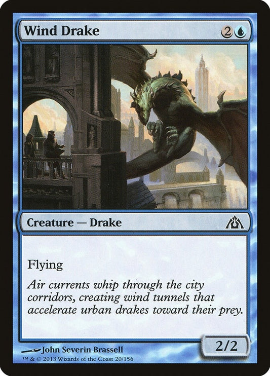 Image for Wind Drake (20) (Dragon's Maze) - Magic: The Gathering