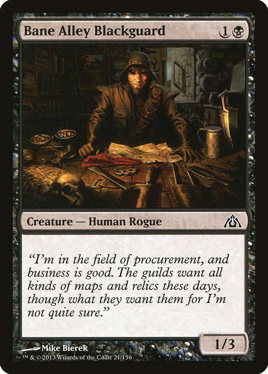 Image for Bane Alley Blackguard (21) (Dragon's Maze) - Magic: The Gathering