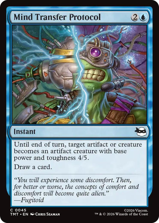 Image for Mind Transfer Protocol (45) (Teenage Mutant Ninja Turtles) - Magic: The Gathering