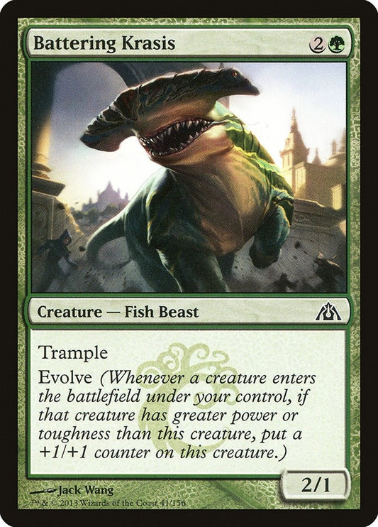 Image for Battering Krasis (41) (Dragon's Maze) - Magic: The Gathering
