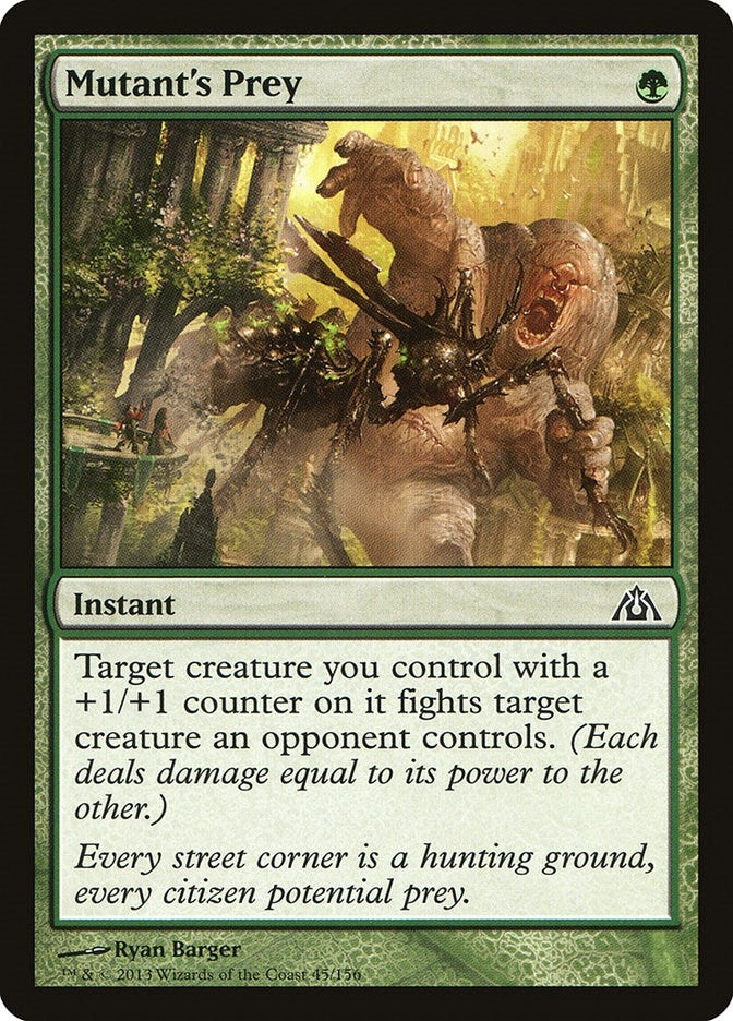 Image for Mutant's Prey (45) (Dragon's Maze) - Magic: The Gathering