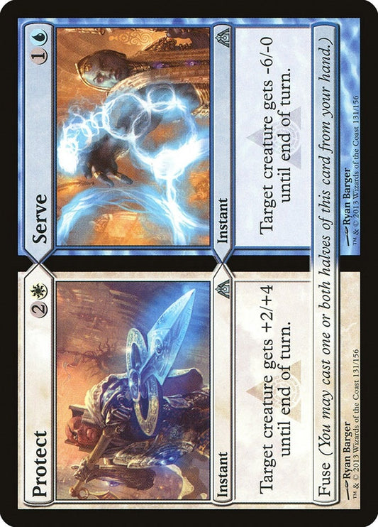 Image for Protect // Serve (131) (Dragon's Maze) - Magic: The Gathering