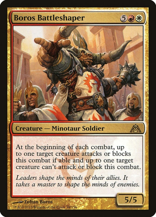 Image for Boros Battleshaper (58) (Dragon's Maze) - Magic: The Gathering