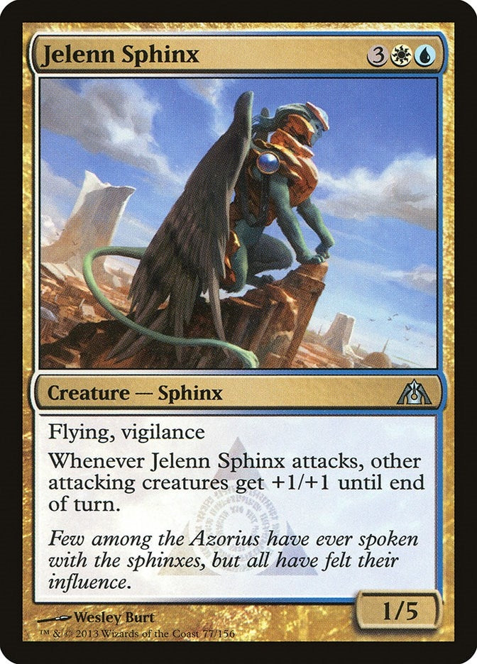 Image for Jelenn Sphinx (77) (Dragon's Maze) - Magic: The Gathering