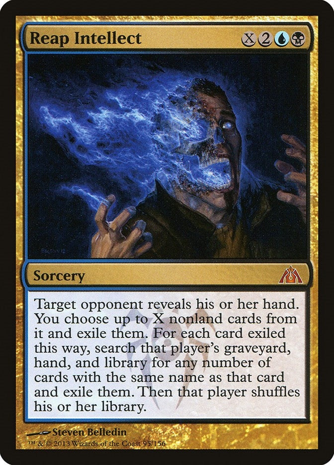 Image for Reap Intellect (95) (Dragon's Maze) - Magic: The Gathering