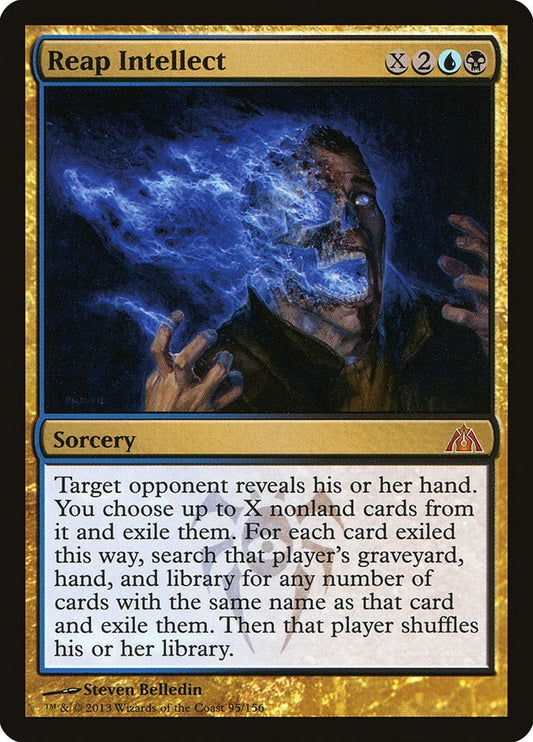 Image for Reap Intellect (95) (Dragon's Maze) - Magic: The Gathering
