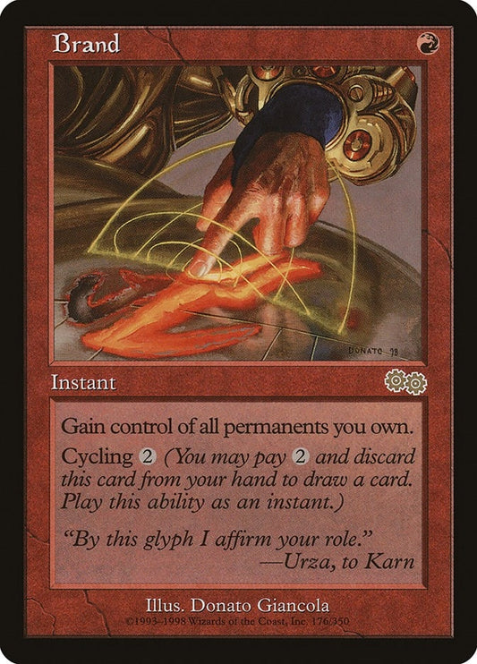 Image for Brand (176) (Urza's Saga) - Magic: The Gathering