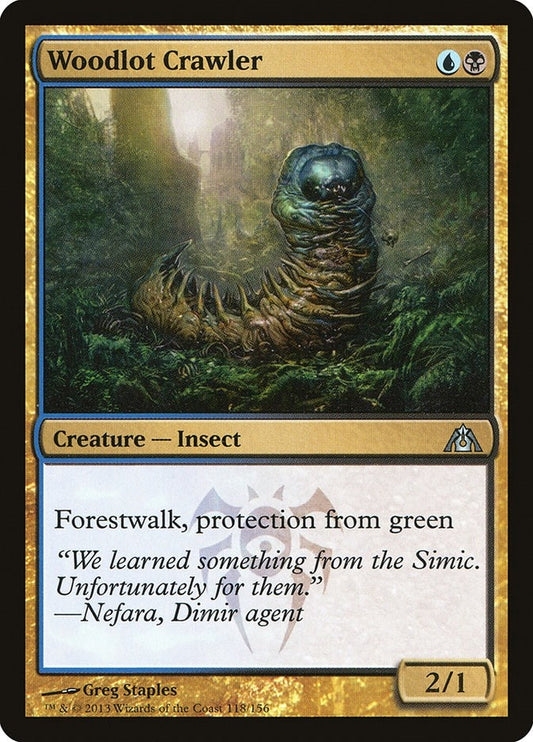 Image for Woodlot Crawler (118) (Dragon's Maze) - Magic: The Gathering