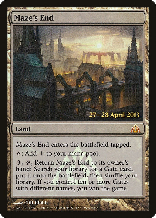 Image for Maze's End (152) (Prerelease Cards) - Magic: The Gathering