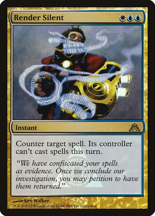 Image for Render Silent (96) (Buy-A-Box Promos) - Magic: The Gathering