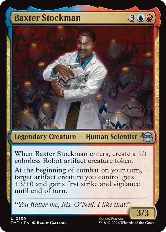 Image for Baxter Stockman (139) (Teenage Mutant Ninja Turtles) - Magic: The Gathering