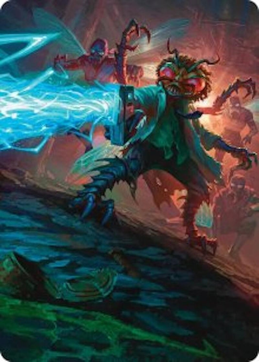 Image for Baxter, Exzzperimental Zzientist Art Card (51) (Teenage Mutant Ninja Turtles) - Magic: The Gathering