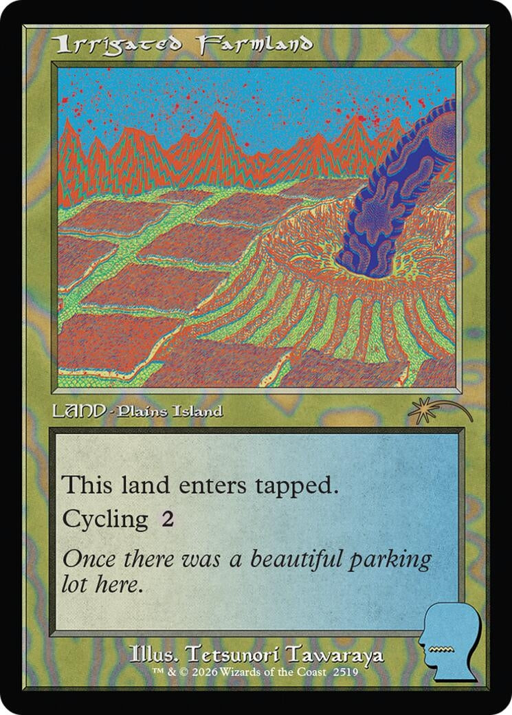 Image for Irrigated Farmland (2519) (Secret Lair Drop Series) - Magic: The Gathering