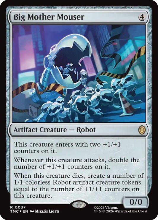 Image for Big Mother Mouser (Surge Foil) (37) (Teenage Mutant Ninja Turtles) - Magic: The Gathering