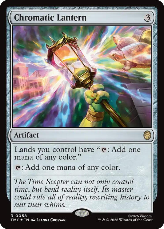 Image for Chromatic Lantern (Surge Foil) (58) (Teenage Mutant Ninja Turtles) - Magic: The Gathering