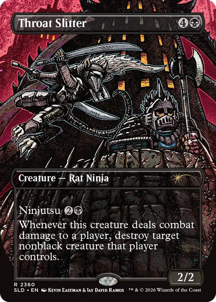 Image for Throat Slitter (2360) (2360) (Secret Lair Drop Series) - Magic: The Gathering