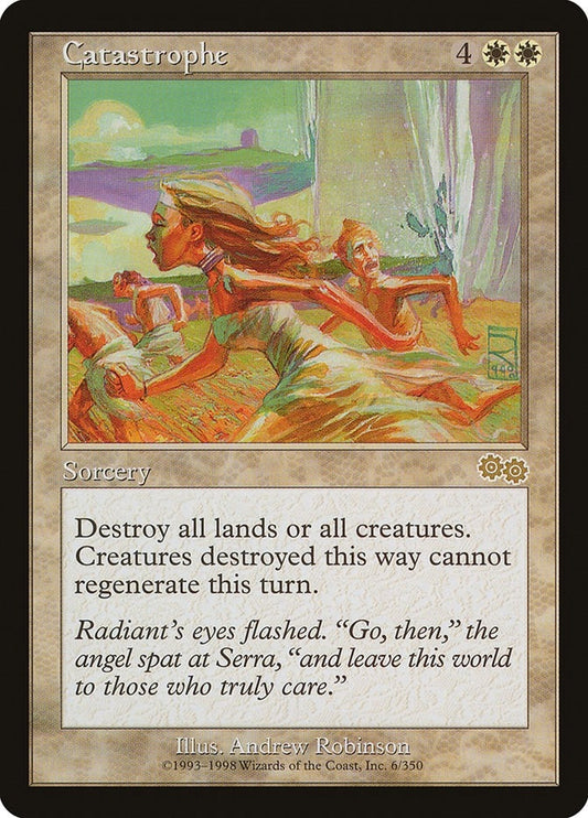 Image for Catastrophe (6) (Urza's Saga) - Magic: The Gathering