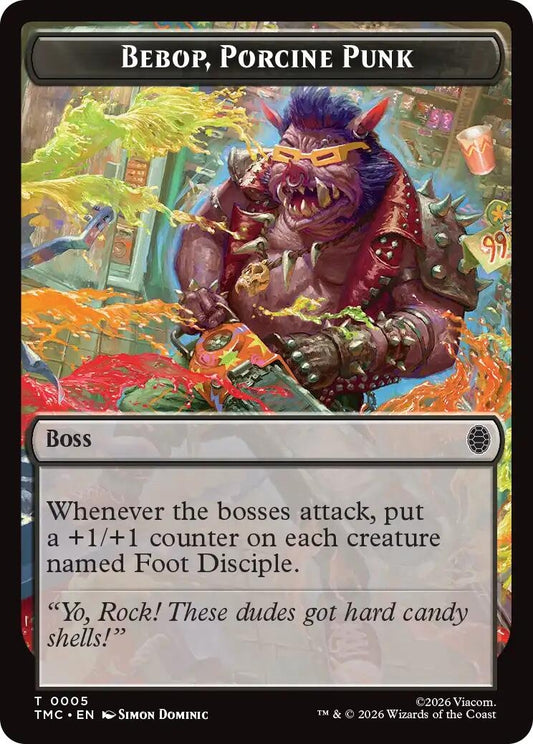 Image for Bebop, Porcine Punk (5) (Teenage Mutant Ninja Turtles) - Magic: The Gathering