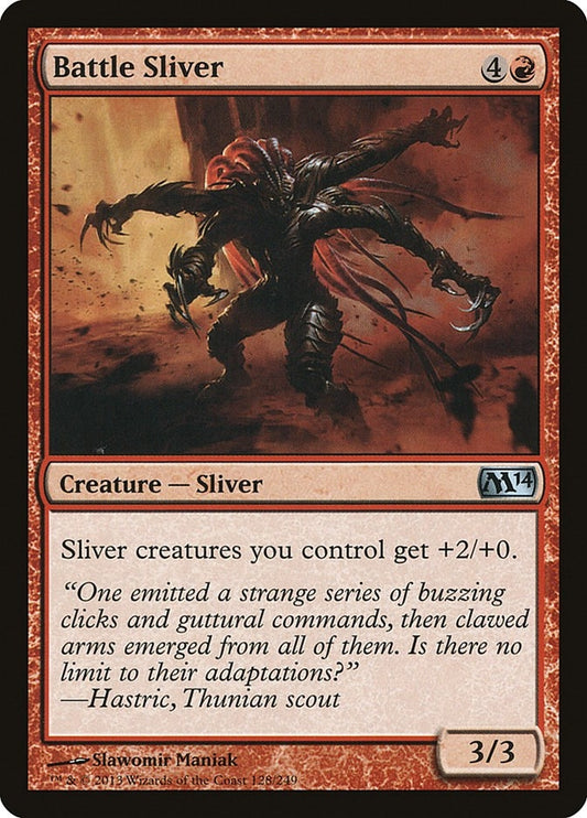 Image for Battle Sliver (128) (Magic 2014 (M14)) - Magic: The Gathering