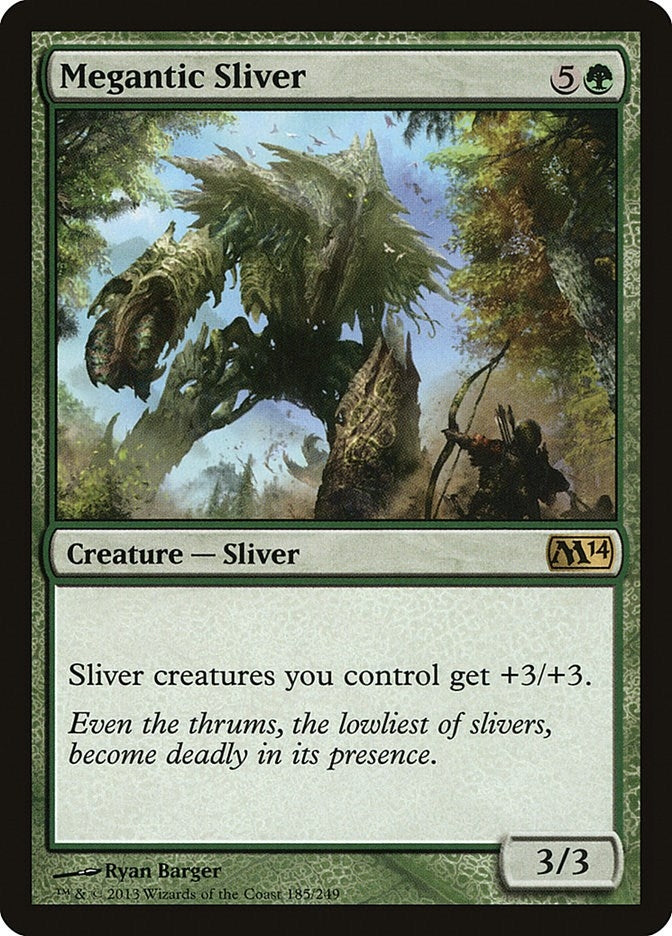 Image for Megantic Sliver (185) (Magic 2014 (M14)) - Magic: The Gathering
