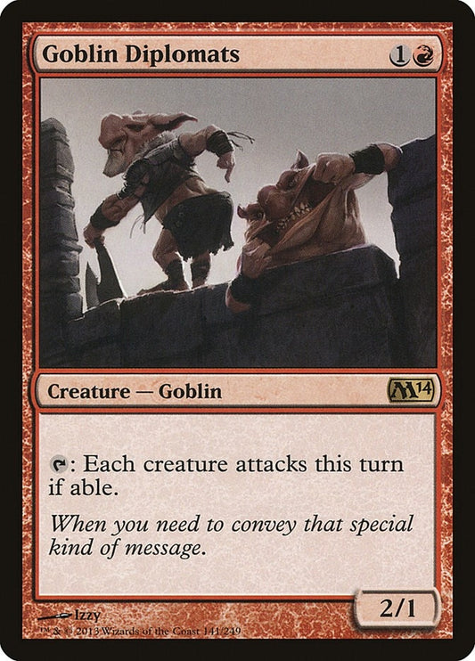 Image for Goblin Diplomats (141) (Magic 2014 (M14)) - Magic: The Gathering
