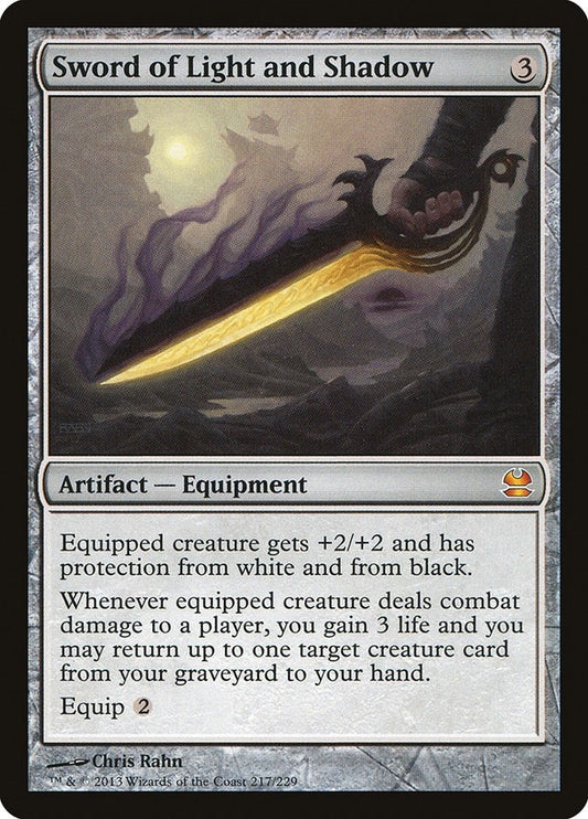 Image for Sword of Light and Shadow (217) (Modern Masters) - Magic: The Gathering