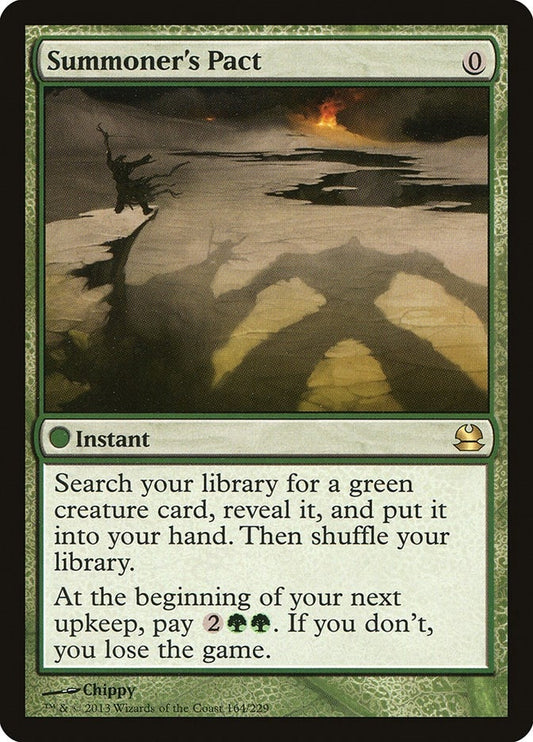 Image for Summoner's Pact (164) (Modern Masters) - Magic: The Gathering