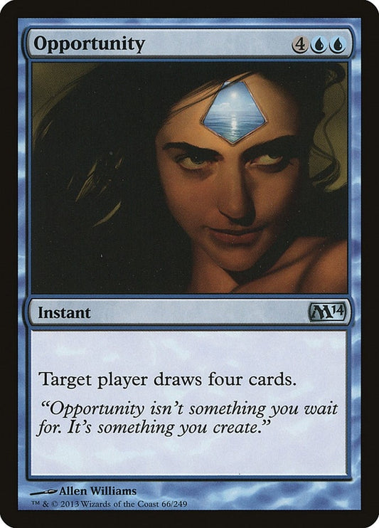 Image for Opportunity (66) (Magic 2014 (M14)) - Magic: The Gathering