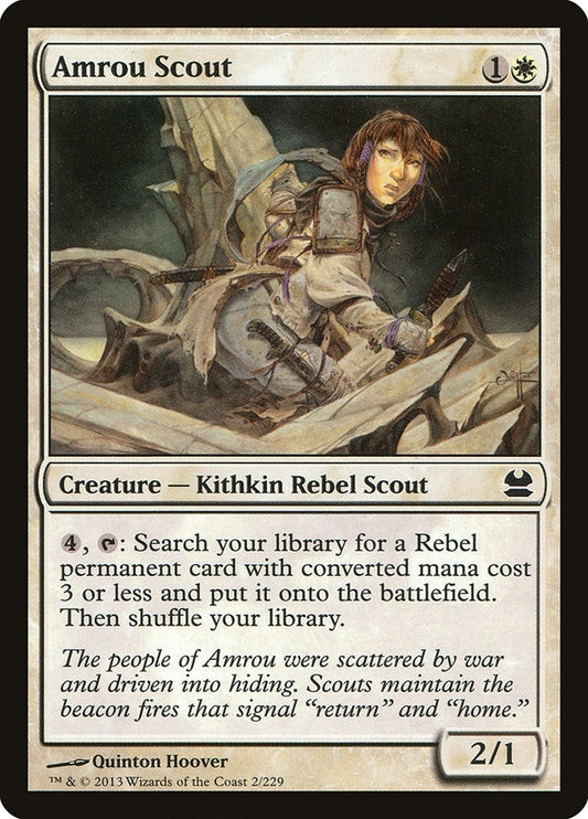 Image for Amrou Scout (2) (Modern Masters) - Magic: The Gathering