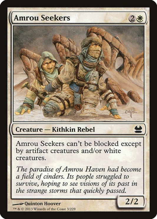 Image for Amrou Seekers (3) (Modern Masters) - Magic: The Gathering