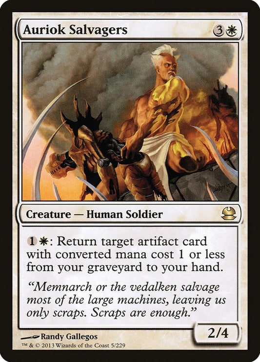 Image for Auriok Salvagers (5) (Modern Masters) - Magic: The Gathering