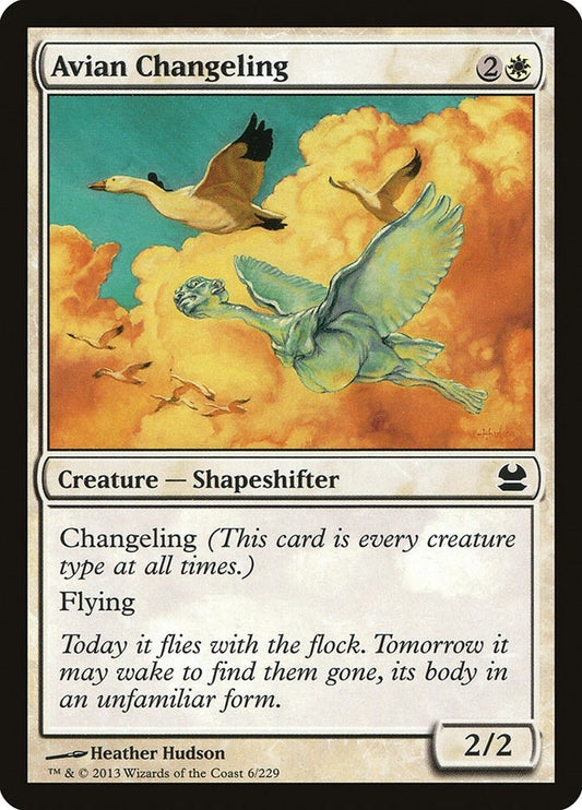 Image for Avian Changeling (6) (Modern Masters) - Magic: The Gathering