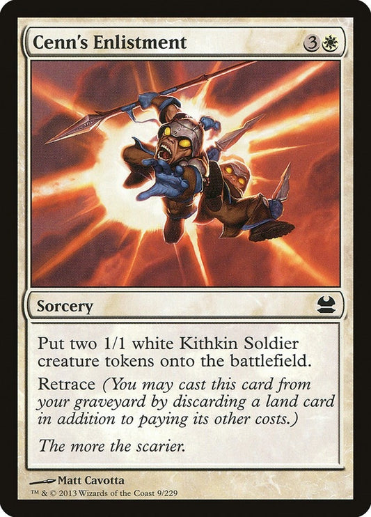 Image for Cenn's Enlistment (9) (Modern Masters) - Magic: The Gathering