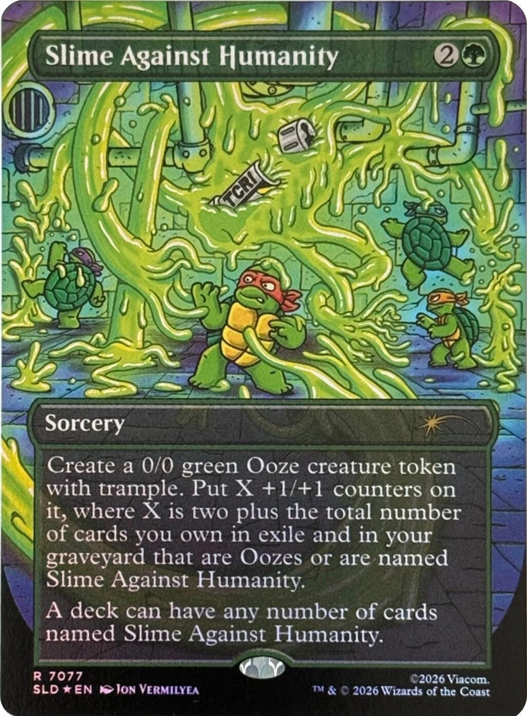 Image for Slime Against Humanity (7077) (7077) (Secret Lair Drop Series) - Magic: The Gathering