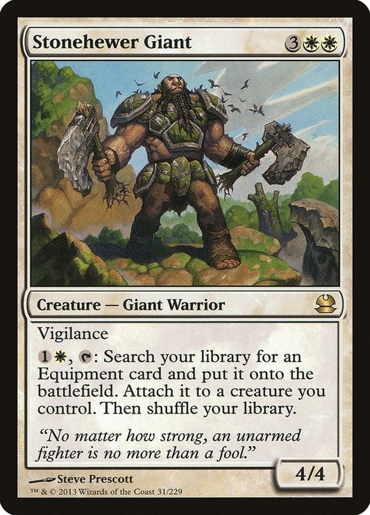 Image for Stonehewer Giant (31) (Modern Masters) - Magic: The Gathering