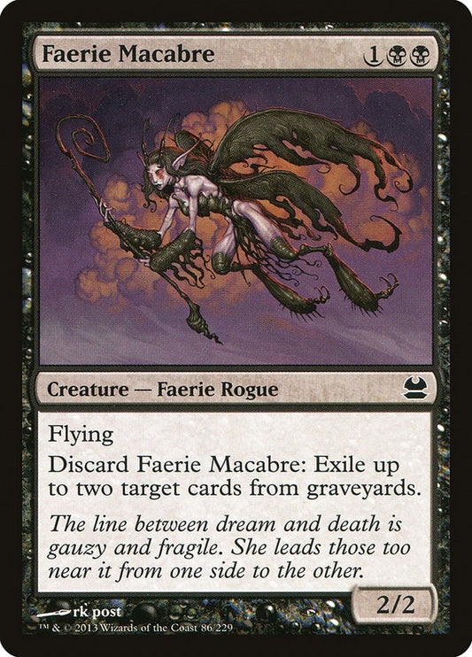 Image for Faerie Macabre (86) (Modern Masters) - Magic: The Gathering