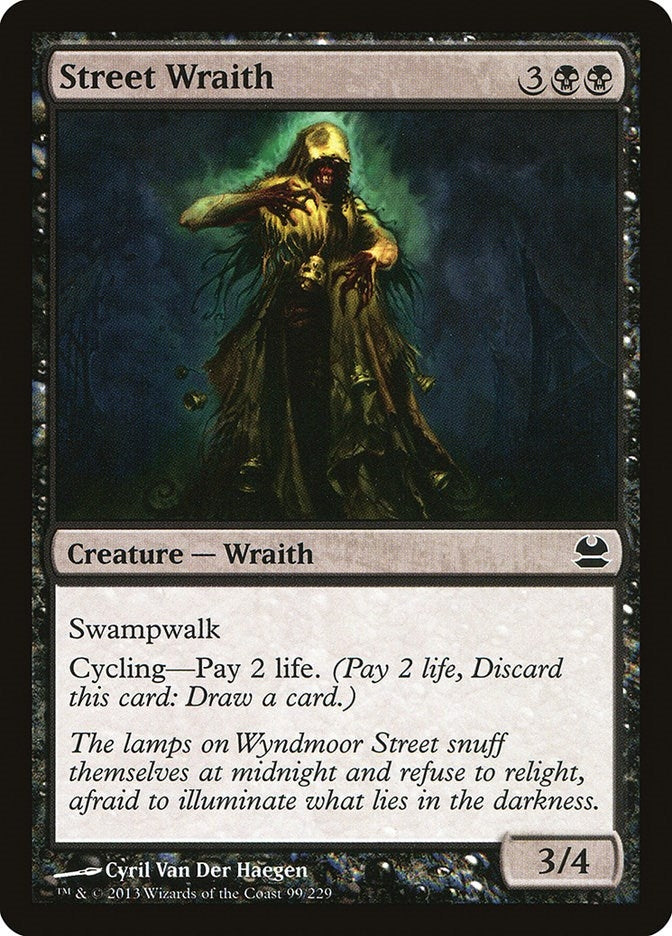 Image for Street Wraith (99) (Modern Masters) - Magic: The Gathering