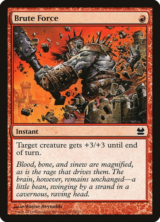 Image for Brute Force (107) (Modern Masters) - Magic: The Gathering