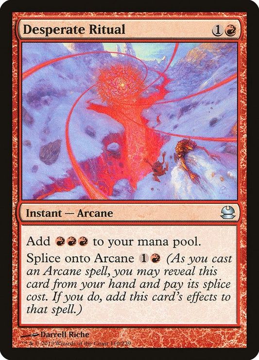 Image for Desperate Ritual (110) (Modern Masters) - Magic: The Gathering