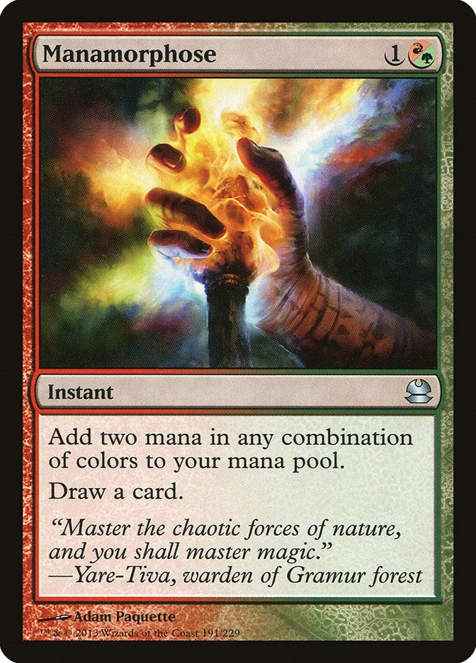 Image for Manamorphose (191) (Modern Masters) - Magic: The Gathering