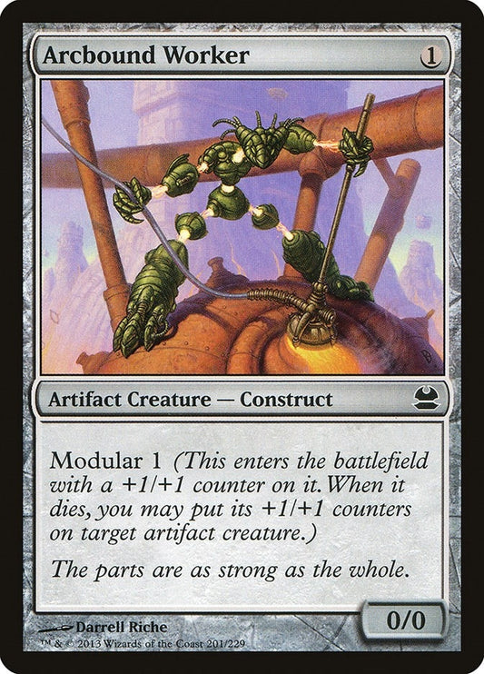 Image for Arcbound Worker (201) (Modern Masters) - Magic: The Gathering