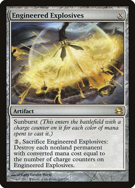 Image for Engineered Explosives (204) (Modern Masters) - Magic: The Gathering