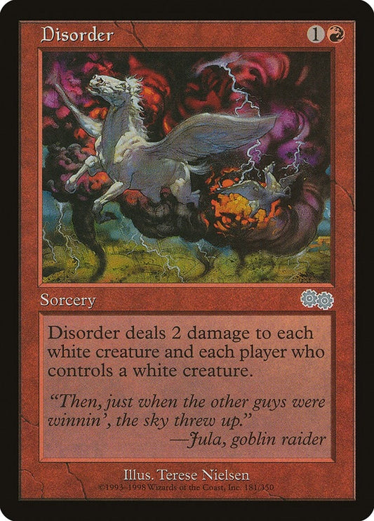 Image for Disorder (181) (Urza's Saga) - Magic: The Gathering