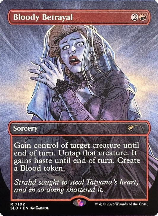 Image for Bloody Betrayal (7102) (Secret Lair Drop Series) - Magic: The Gathering
