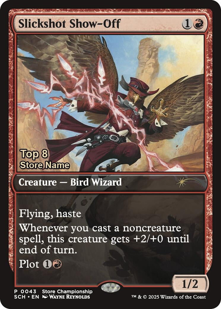 Image for Slickshot Show-Off (Top 8) (43) (Game Day & Store Championship Promos) - Magic: The Gathering