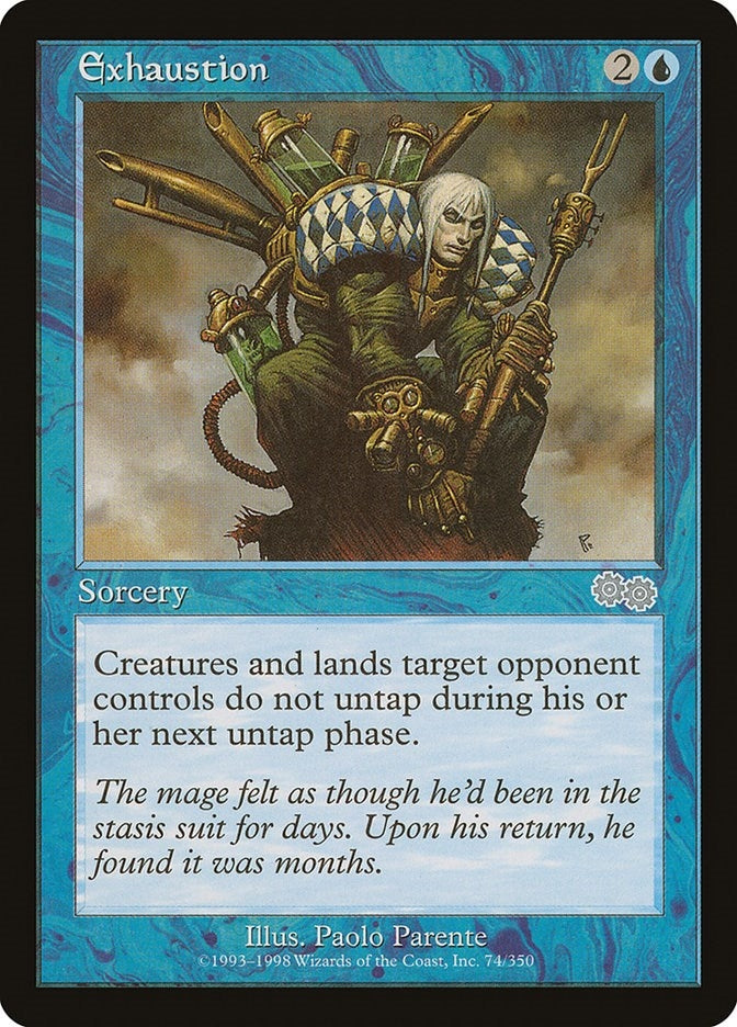 Image for Exhaustion (74) (Urza's Saga) - Magic: The Gathering