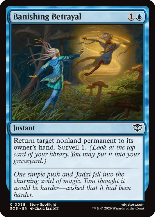 Image for Banishing Betrayal (38) (Secrets of Strixhaven) - Magic: The Gathering