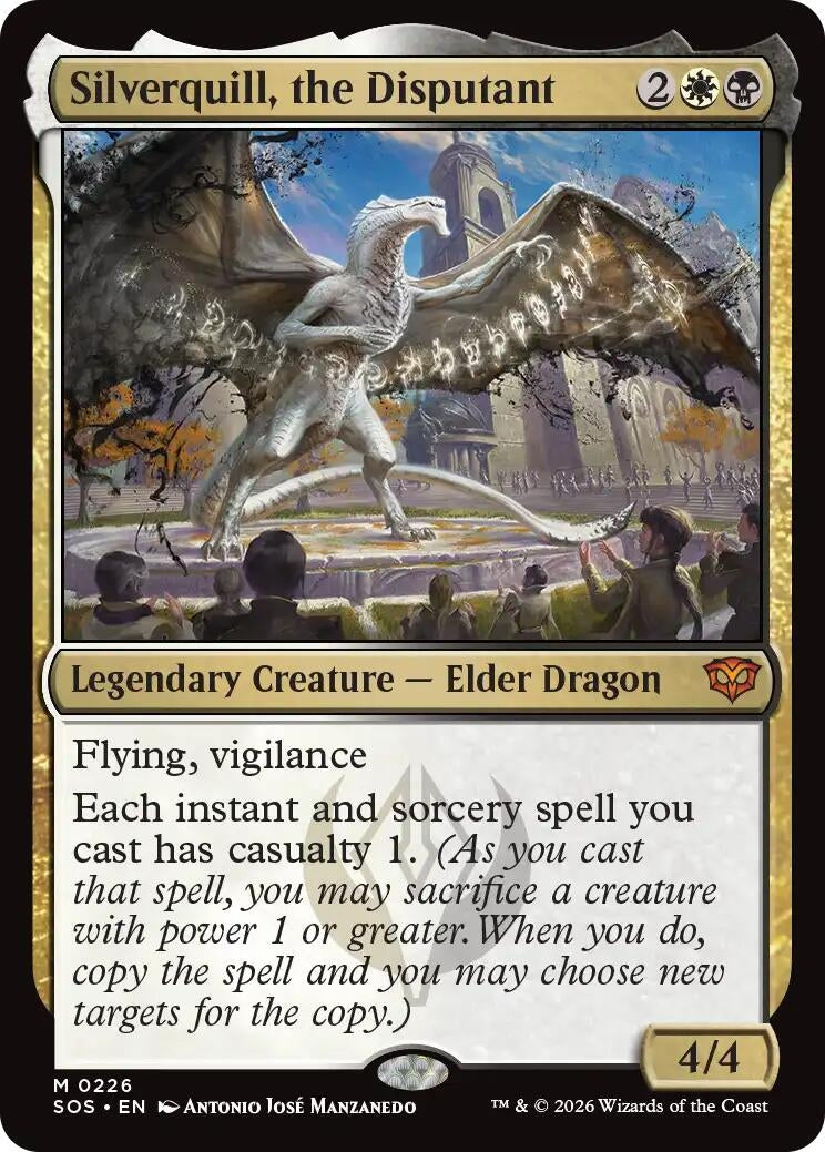Image for Silverquill, the Disputant (226) (Secrets of Strixhaven) - Magic: The Gathering