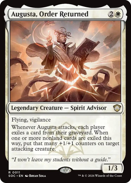 Image for Augusta, Order Returned (11) (Secrets of Strixhaven) - Magic: The Gathering